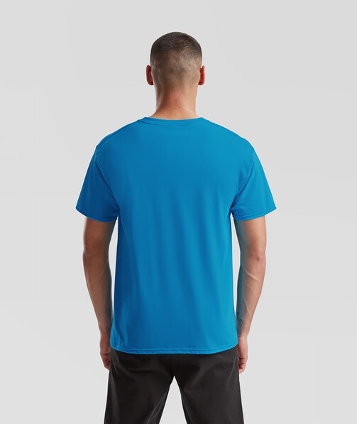 Мужская футболка плотная Iconic 195 Ringspun Premium T цвет ультрамарин 47