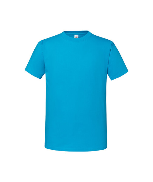Мужская футболка плотная Iconic 195 Ringspun Premium T цвет ультрамарин 49