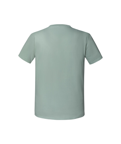 Мужская футболка плотная Iconic 195 Ringspun Premium T цвет шалфей 65