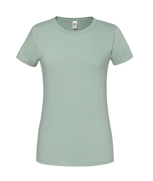Жіноча футболка щільна Ringspun колір шавлія 67
