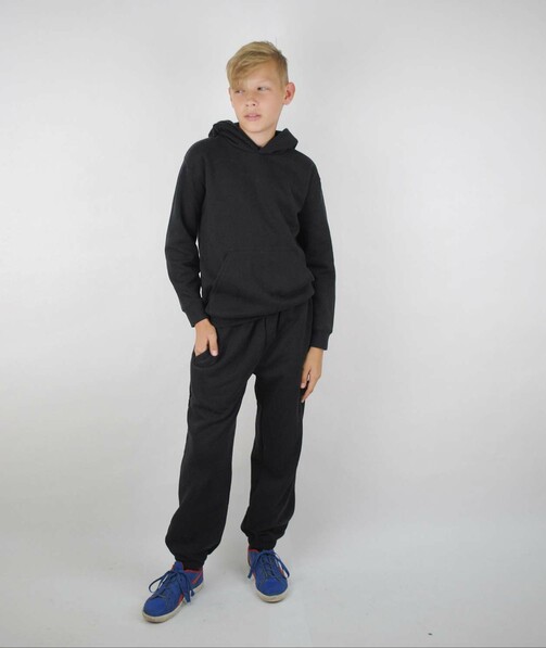 Детский спортивный костюм Premium hooded tracksuit цвет черный 2