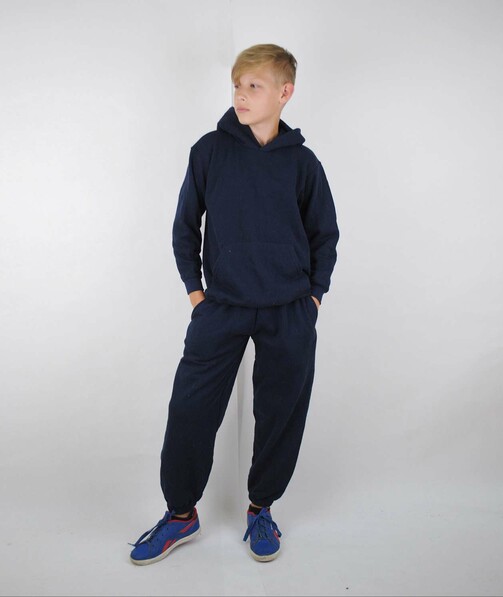 Дитячий спортивний костюм Classic hooded tracksuit колір глибокий темно-синій 6