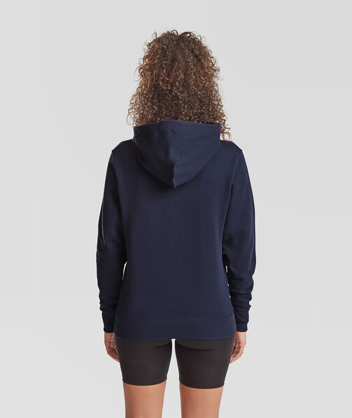 Толстовка женская с капюшоном Classic hooded цвет темно-синий 2