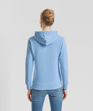 Толстовка женская с капюшоном Classic hooded цвет небесно-голубой 25