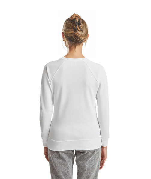 Свитшот женский Lightweight raglan цвет белый 3