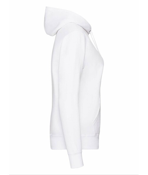 Толстовка женская с капюшоном Classic hooded цвет белый 2