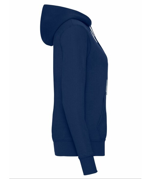 Толстовка женская с капюшоном Classic hooded цвет темно-синий 5