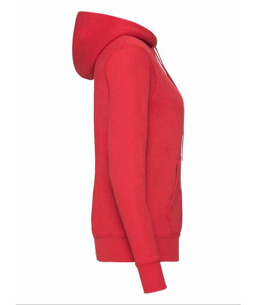 Толстовка женская с капюшоном Classic hooded цвет красный 17