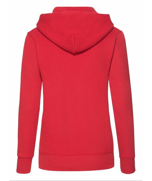 Толстовка женская с капюшоном Classic hooded цвет красный 18