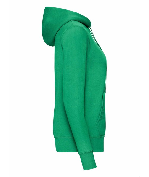Толстовка женская с капюшоном Classic hooded цвет ярко-зеленый 23