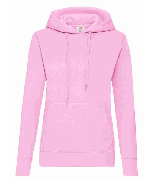 Толстовка женская с капюшоном Classic hooded цвет светло-розовый 28