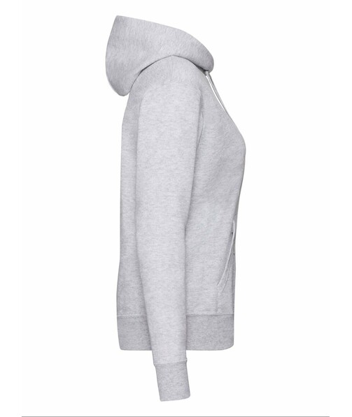 Толстовка женская с капюшоном Classic hooded цвет серо-лиловый 35