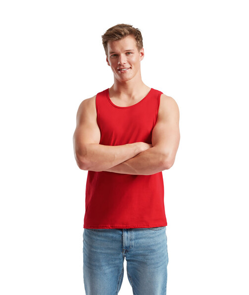 Майка мужская Athletic vest цвет красный 13