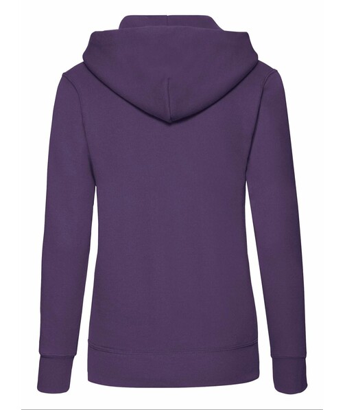 Толстовка женская с капюшоном Classic hooded цвет фиолетовый 42