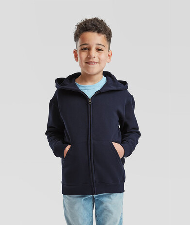 Детская кофта на замке с капюшоном Classic hooded jacket 0