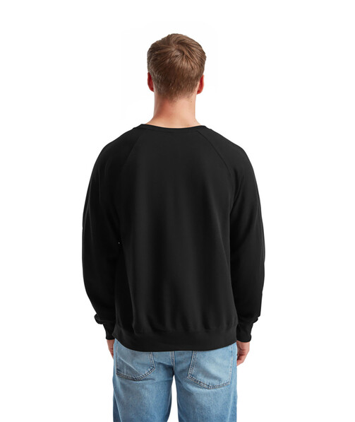 Свитшот мужской Lightweight raglan цвет черный 8