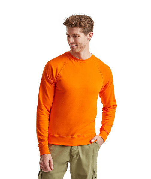 Свитшот мужской Lightweight raglan цвет оранжевый 21