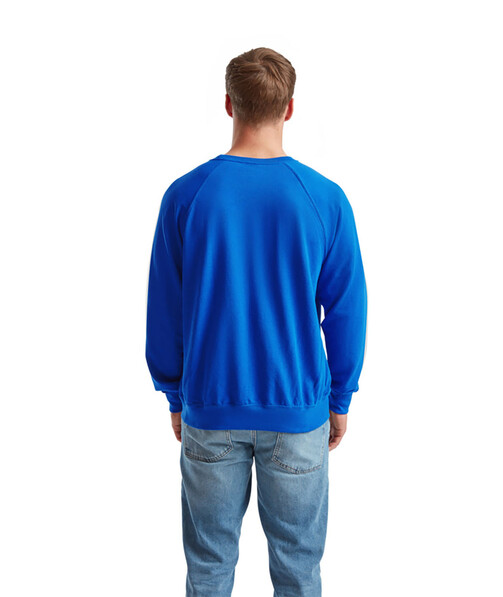 Світшот чоловічий Lightweight raglan колір ярко-синій 31