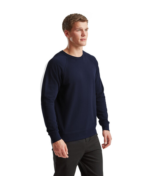 Світшот чоловічий Lightweight raglan колір глибокий темно-синій 62