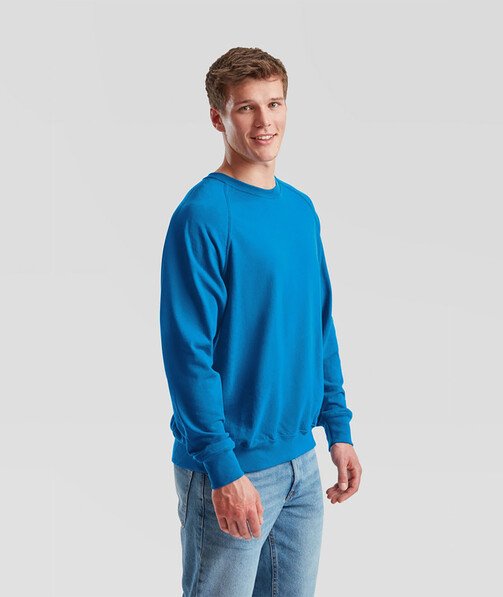 Світшот чоловічий Lightweight raglan колір ультрамарін 77