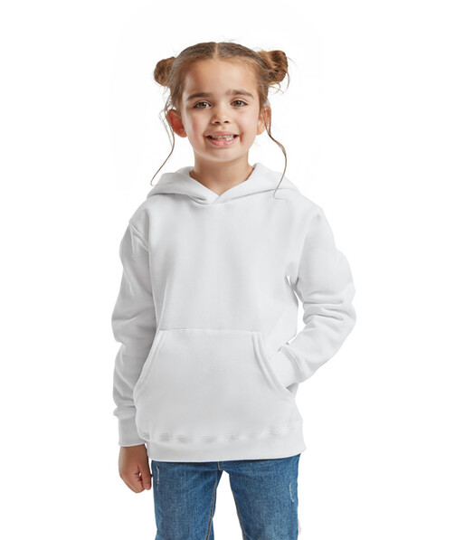 Толстовка дитяча з капюшоном Classic hooded колір білий 56