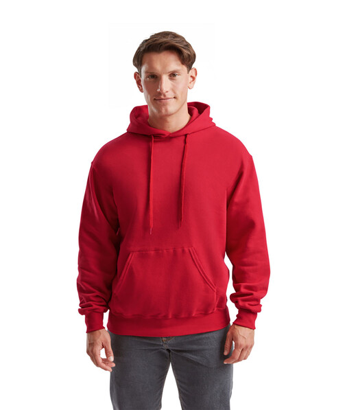 Чоловіча толстовка з капюшоном Classic hooded колір червоний 34