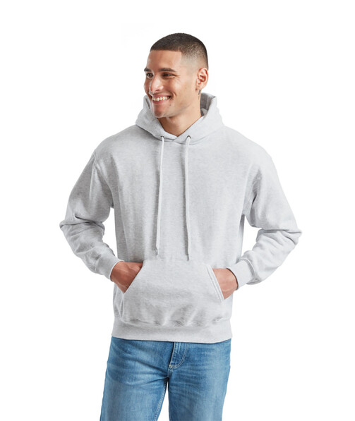 Чоловіча толстовка з капюшоном Classic hooded колір сіро-ліловий 82