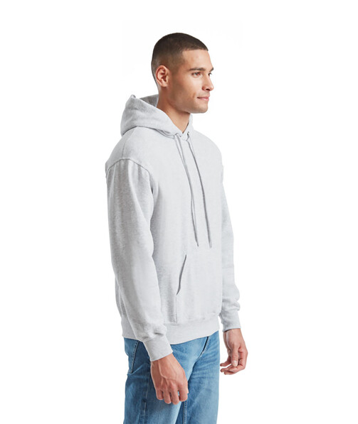 Чоловіча толстовка з капюшоном Classic hooded колір сіро-ліловий 83