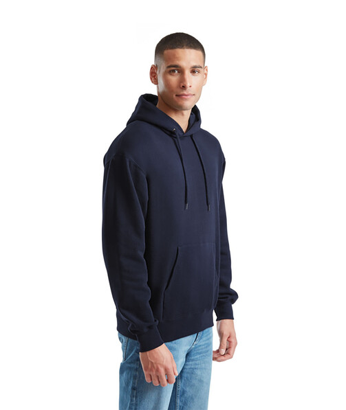 Чоловіча толстовка з капюшоном Classic hooded колір глибокий темно-синій 89