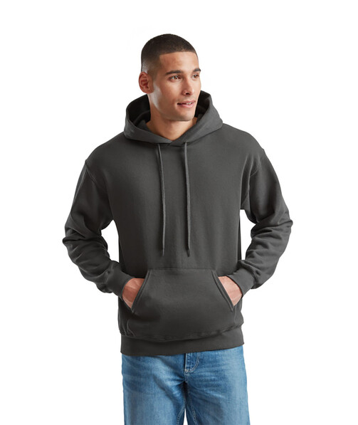 Чоловіча толстовка з капюшоном Classic hooded колір світлий графіт 97