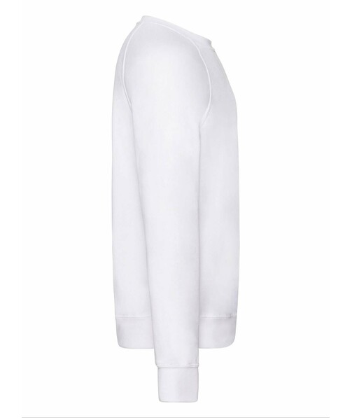 Світшот чоловічий Lightweight raglan колір білий 48