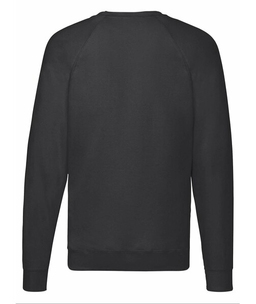 Свитшот мужской Lightweight raglan цвет черный 2