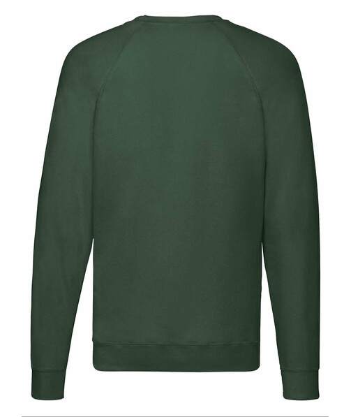 Свитшот мужской Lightweight raglan цвет темно-зеленый 2