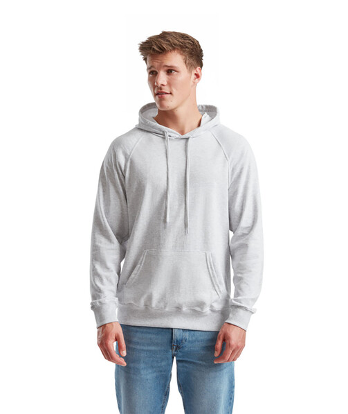 Худи мужской с капюшоном Lightweight hooded цвет серо-лиловый 55