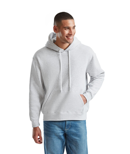 Толстовка мужская Premium hooded цвет серо-лиловый 4