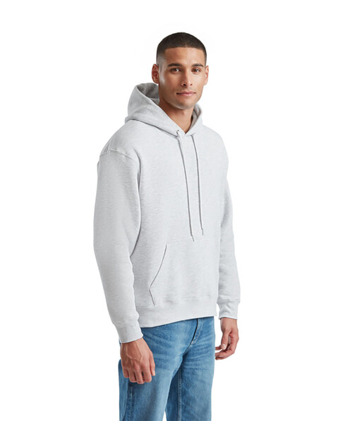 Толстовка мужская Premium hooded цвет серо-лиловый 5