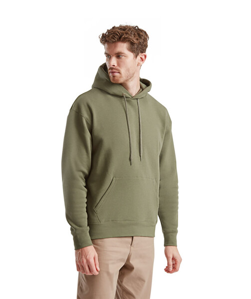 Толстовка мужская Premium hooded цвет оливковый 17