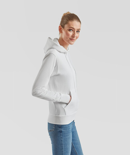 Толстовка женская с капюшоном Lightweight hooded цвет белый 0