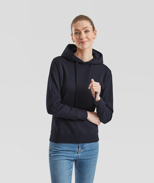 Толстовка жіноча з капюшоном Lightweight hooded колір глибокий темно-синій 64