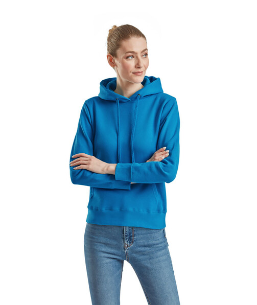 Толстовка жіноча з капюшоном Lightweight hooded колір ультрамарін 67