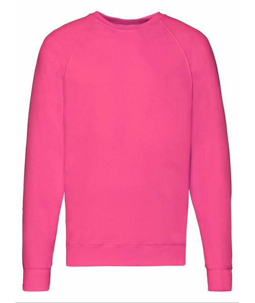 Світшот чоловічий Lightweight raglan колір малиновий 71