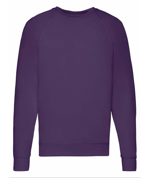 Світшот чоловічий Lightweight raglan колір фіолетовий 83