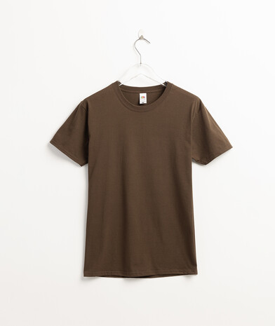 Футболка мужская классическая Valueweight цвет шоколадный 12