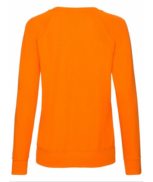 Свитшот женский Lightweight raglan цвет оранжевый 18