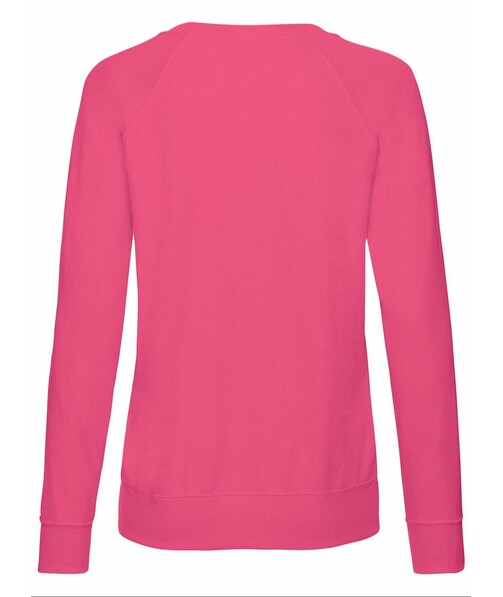 Свитшот женский Lightweight raglan цвет малиновый 27