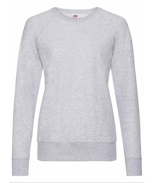 Свитшот женский Lightweight raglan цвет серо-лиловый 28
