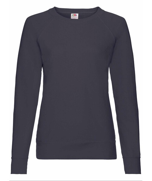 Свитшот женский Lightweight raglan цвет глубокий темно-синий 31