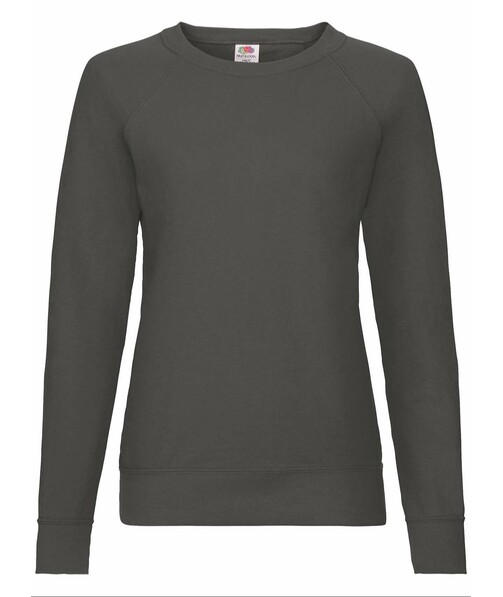 Свитшот женский Lightweight raglan цвет светлый графит 34
