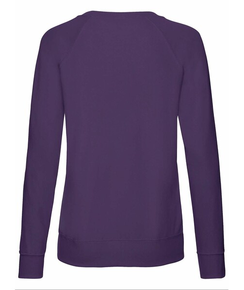 Світшот жіночий Lightweight raglan колір фіолетовий 39