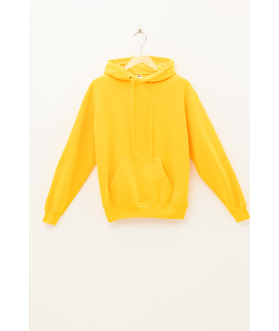 Чоловіча толстовка з капюшоном Classic hooded колір сонячний жовтий 15